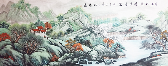 孙晓凤作品12《南山积翠 晴空万里》.jpg