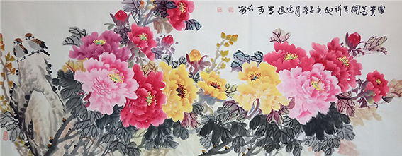 孙晓凤作品14《富贵花开吉祥地》.jpg