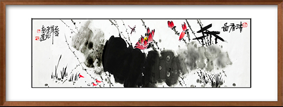 邢灵敏作品18《清香图》180cmX49cm.jpg
