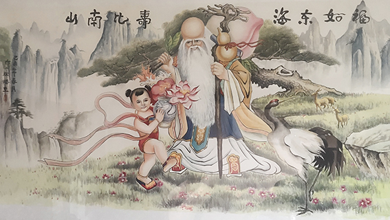 徐根有国画作品《福如东海  寿比南山》.jpg