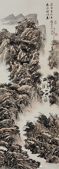 冯鉴棠作品4《松苍堪比玉  瀑白自如云》.jpg