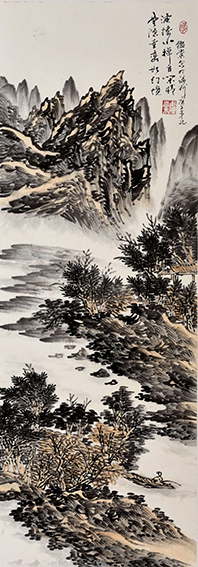 冯鉴棠作品7《云隐重峦如幻境  波摇小棹自深情》之二.jpg