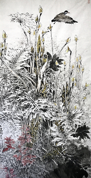 许飞鸿作品8《春雨》.jpg