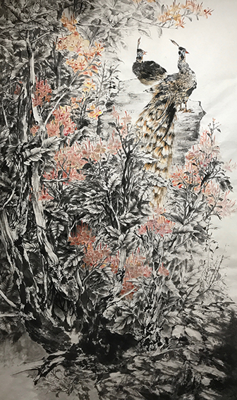 许飞鸿作品11《凤栖高梧》.jpg