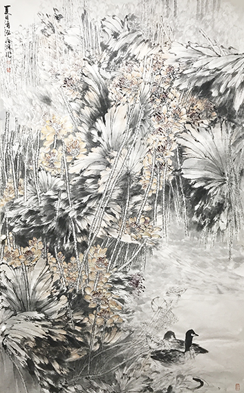 许飞鸿作品12《夏日清泓》.jpg
