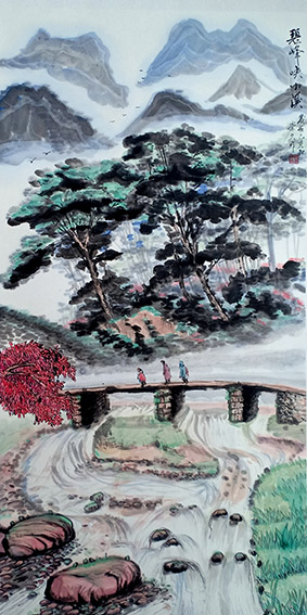 鲜崇久作品8《碧峰峡小溪》.jpg