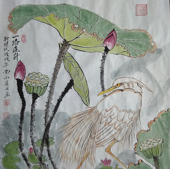 单耀宗作品10《一路连升》.jpg