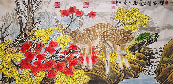 单耀宗作品12《双栖图》.jpg