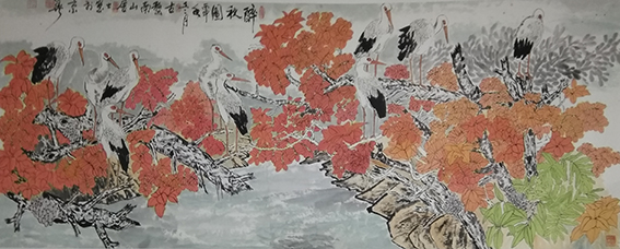 单耀宗作品16《醉秋图》.jpg