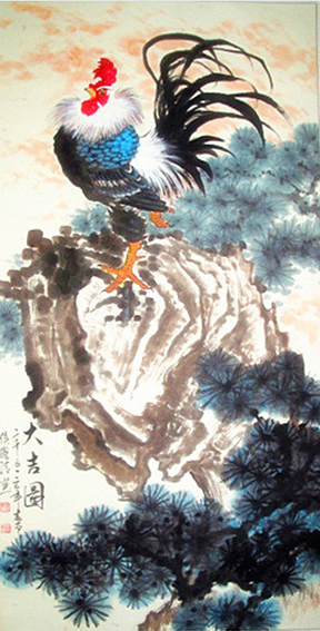 侯跃清作品4《大吉图》97x180cm 2011年.jpg