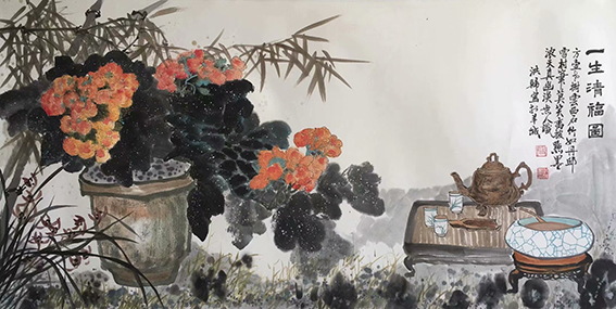 段洪归作品10《一生清福图》.jpg