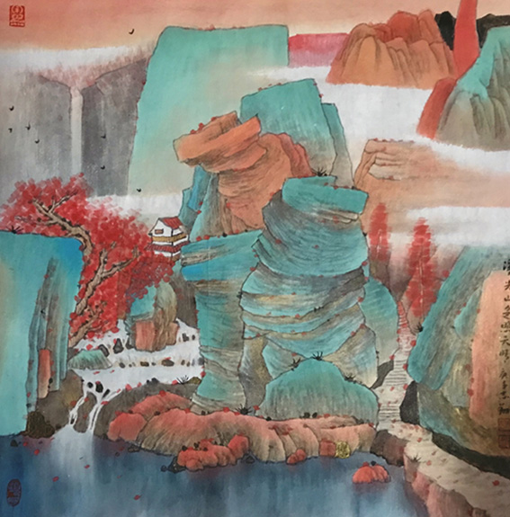 邵志翔作品2《溪光山色照天明》.jpg