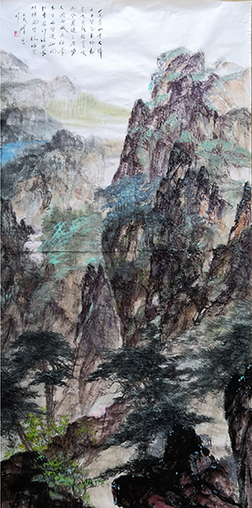 1杜一恕作品 《赤壁松荫图》.jpg