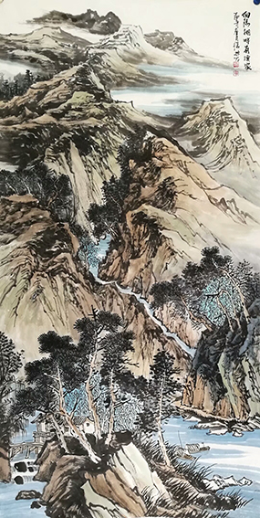 陈复兴作品《向阳湖畔有渔家》.jpg