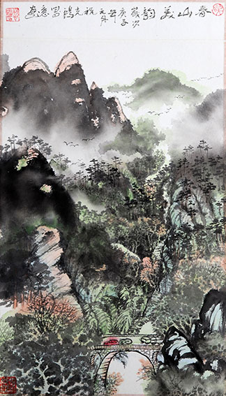 祝光鸿作品《春山美韵》.JPG