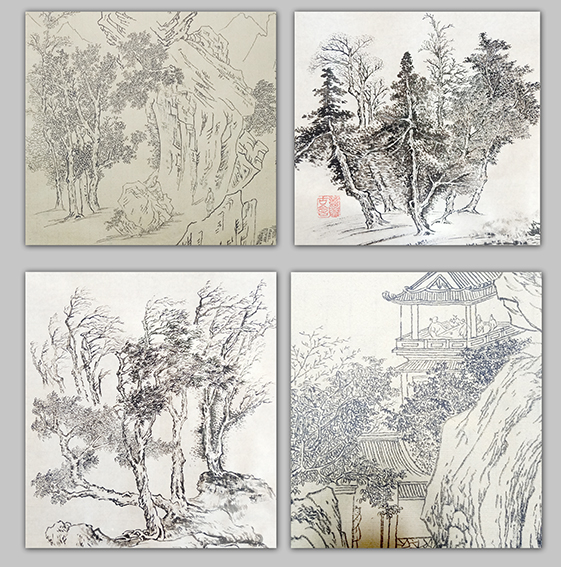 赵青山作品 《小品山水习作》 规格：45cmx45cmx4.JPG