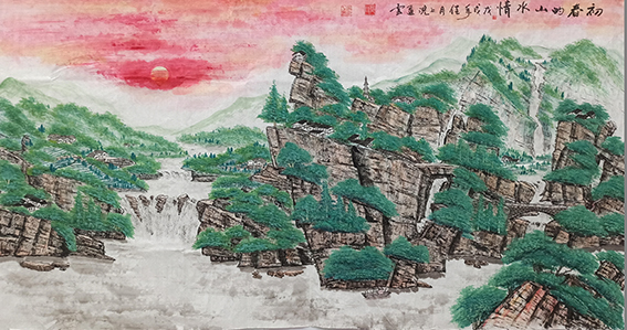 张通云作品《初春的山水情》.jpg