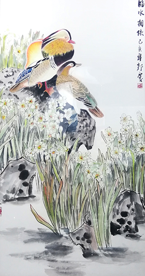 郭庆作品《临水相依》.jpg