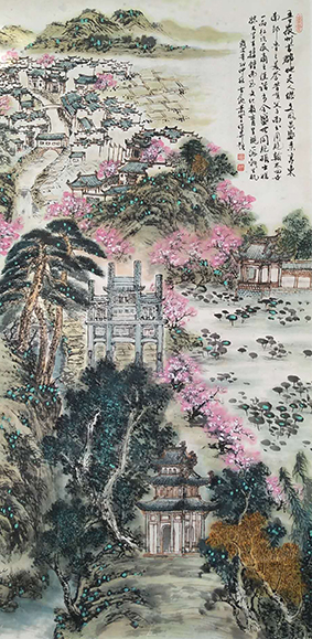 萧辅文作品8《唐模水口园林》.jpg