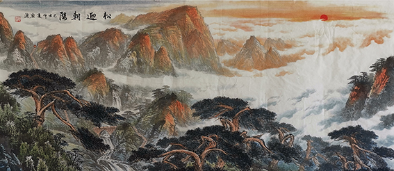 顾家深作品6《松迎朝阳》.jpg