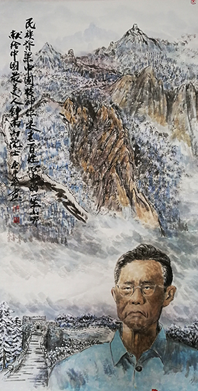 康学农作品1《献给中国最美人钟南山院士》.jpg