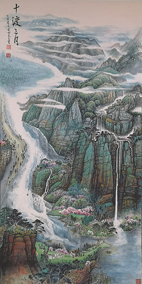 农永玉作品《十渡三月》.jpg