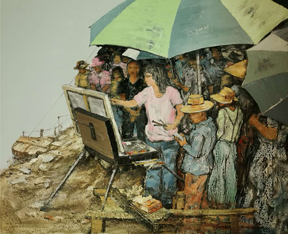 智超作品5《博贺写生记》100X120cm  油画 2020年创作.jpg