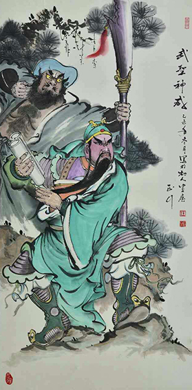 任正行作品2《武圣神威》.jpg