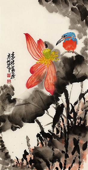 李沫作品《荷塘情趣》.jpg