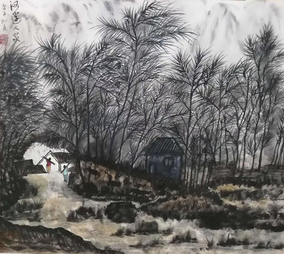 作品6 《河边人家》李彩云画.png