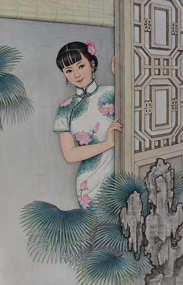肖耀彩作品4《脉脉含情》2012年.JPG