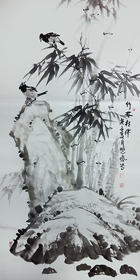 孙晓凤作品2《竹林相伴》.jpg