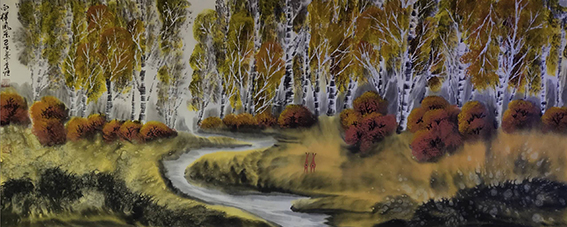 李恒作品9《白桦风采》.jpg