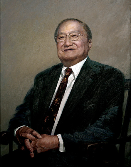徐俊卿作品《金庸先生》规格：60cmx80cm 创作年代：2007.11.jpg