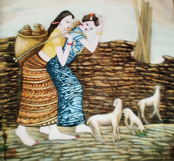胥薇作品5《赶集》.jpg