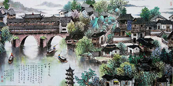 陈永健作品9《十里沱江美如画》.png