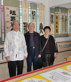 《傅美生红色经典书法篆刻展》剪影4.png