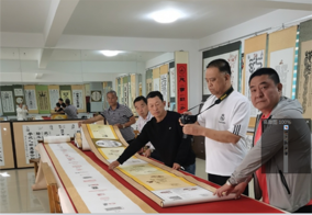 《傅美生红色经典书法篆刻展》剪影7.png