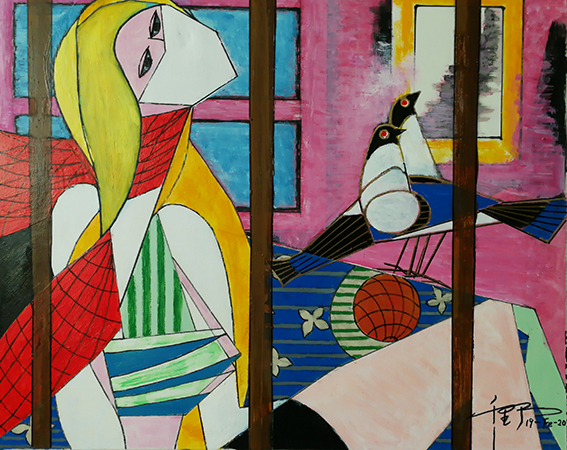 冯千野作品2《祈盼》 48X59cm   2020年.jpg