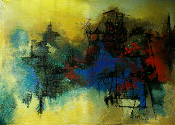 冯千野作品8《沸腾的年代》70X89cm 2018年.jpg