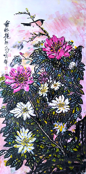 周宣成作品7《春秋艳丽鸟鸣声》.jpg