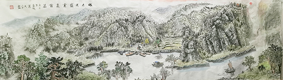 肖天宝作品《林木茂盛云蒸霞蔚》.jpg