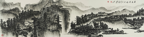 黎文 《秦岭同峪口》.JPG