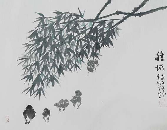 作品3《稚趣》李彩云画.jpg