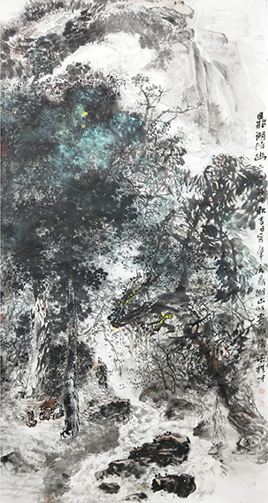 梁桂才作品 《鼎湖清幽》.jpg