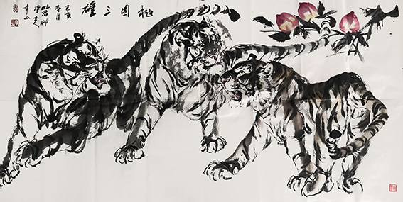 熊幸山作品7《桃园三雄》.jpg