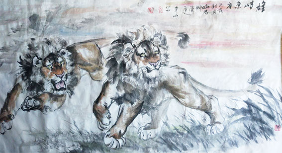 熊幸山作品16《雄峙东方》.png