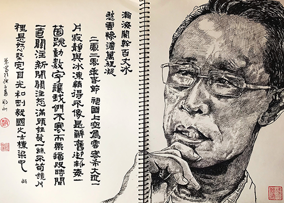 赵珂作品 《逆行者钟南山》.jpg