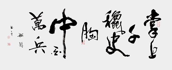 赵珂作品 《掌上千秋史，胸中百万兵》.jpg
