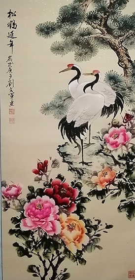 2刘文军作品《松鹤延年》.jpg